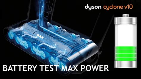 dyson v10 battery capacity